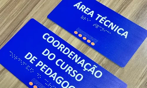 Placa Braille - 3